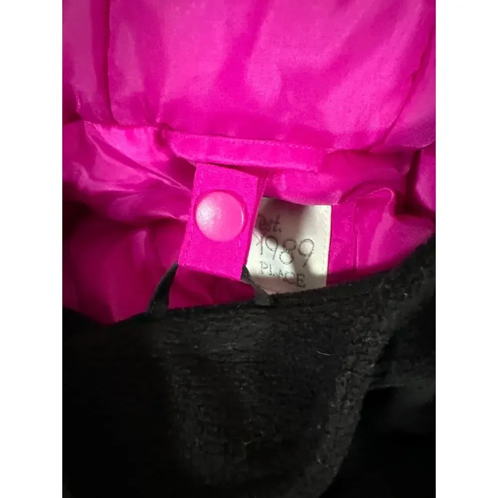 The Children’s Place Girls 3-in-1 Ski Jacket Pink Size Small 5/6 Hooded Winter